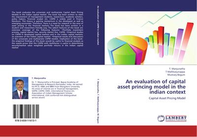 An evaluation of capital asset princing model in the indian context
