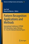 Pattern Recognition Applications and Methods