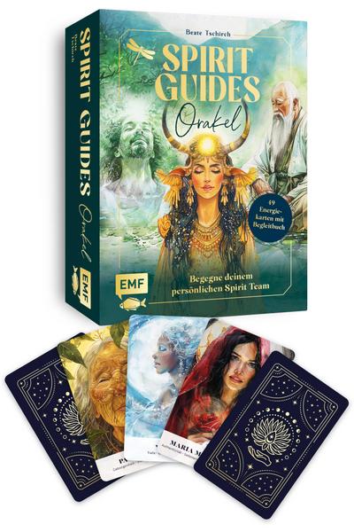 Orakel-Kartenset: Spirit Guides | 49 Energiekarten mit Begleitbuch