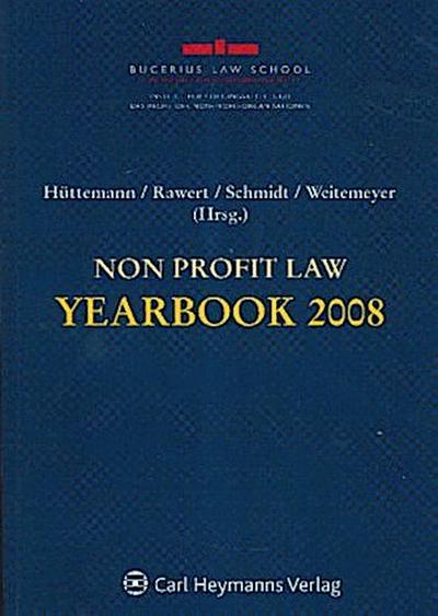 Non Profit Law Yearbook 2008