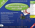 Lernpaket Elektronik Start mit USB, CD-ROM, Platine, Steckborad, 34 Bauelemente, Handbuch