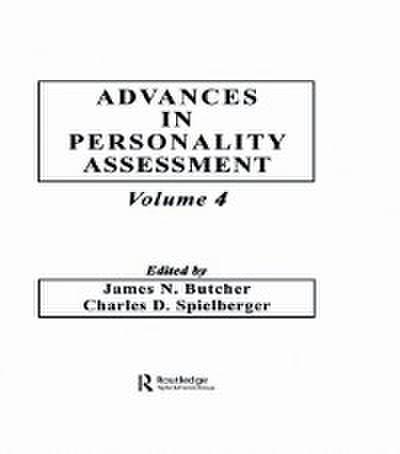 Advances in Personality Assessment