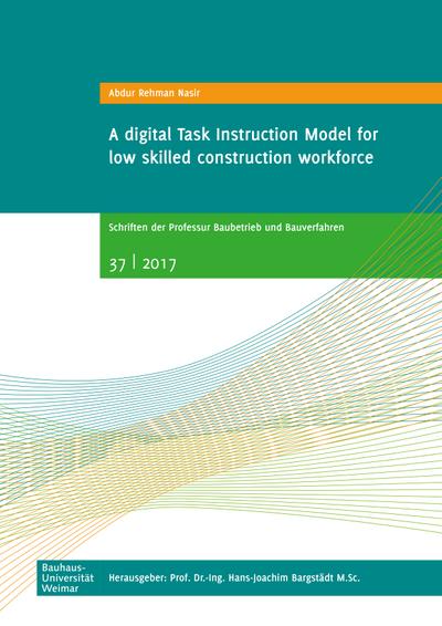 A digital Task Instruction Model for low skilled construction workforce