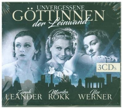 Unvergessene Göttinnen der Leinwand, 3 Audio-CD