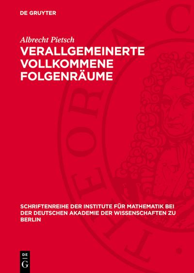 Verallgemeinerte vollkommene Folgenräume