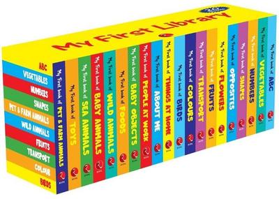 My First Library - Set of 20 Books (Box Set) - Kids Learning Board Books