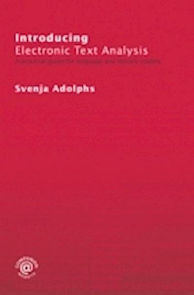 Introducing Electronic Text Analysis