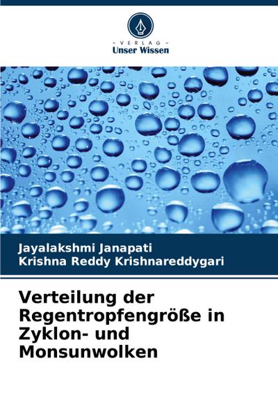 Verteilung der Regentropfengröße in Zyklon- und Monsunwolken