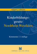 Kinderbildungsgesetz (KiBiz) Nordrhein-Westfalen, Kommentar - Verena Göppert