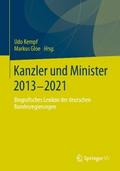 Kanzler und Minister 2013 - 2021
