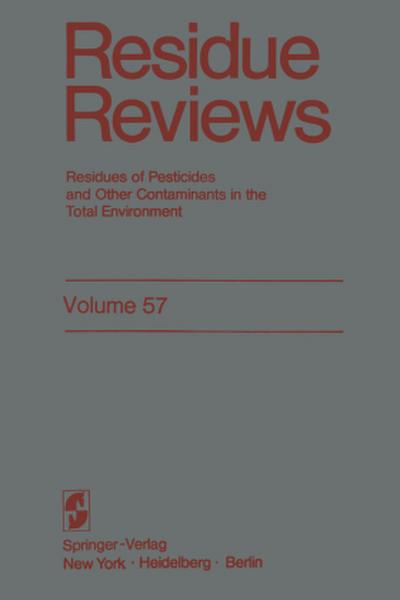 Residue Reviews