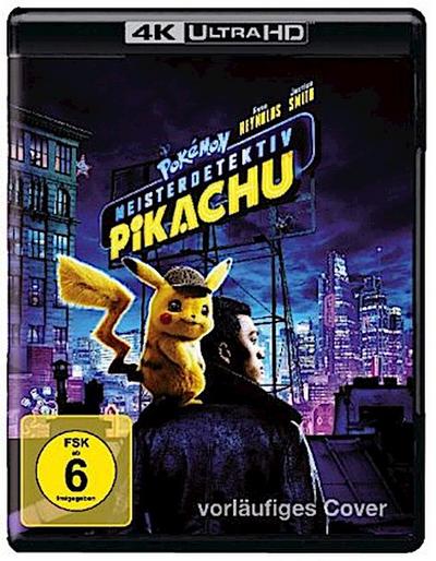 Pokémon Meisterdetektiv Pikachu 4K, 1 UHD-Blu-ray + 1 Blu-ray