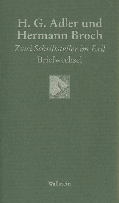 H. G. Adler und Hermann Broch