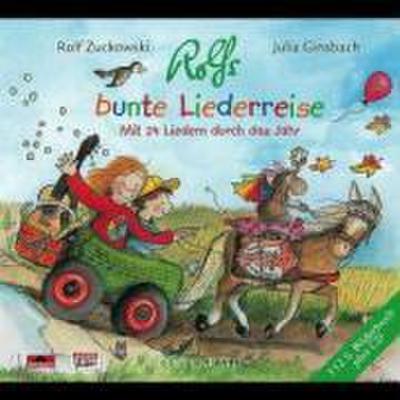 Rolfs bunte Liederreise, m. Audio-CD