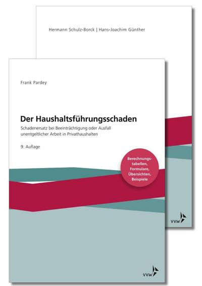 Der Haushaltsführungsschaden - Kombipaket, 2 Bde.