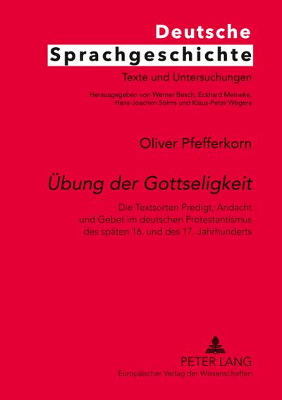 ’Übung der Gottseligkeit’