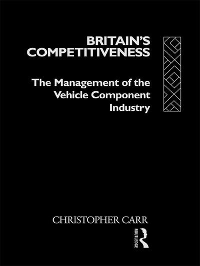 Britain’s Competitiveness