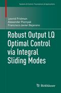 Robust Ouput LQ Optimal Control via Integral Slidi