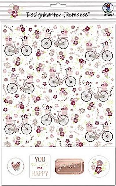Designkarton "Romance"