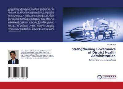Strengthening Governance of District Health Administration