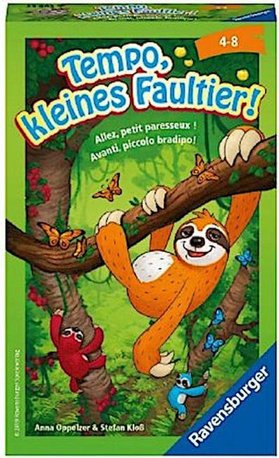 Tempo, kleines Faultier! - Reisespiel ab 4 Jahre
