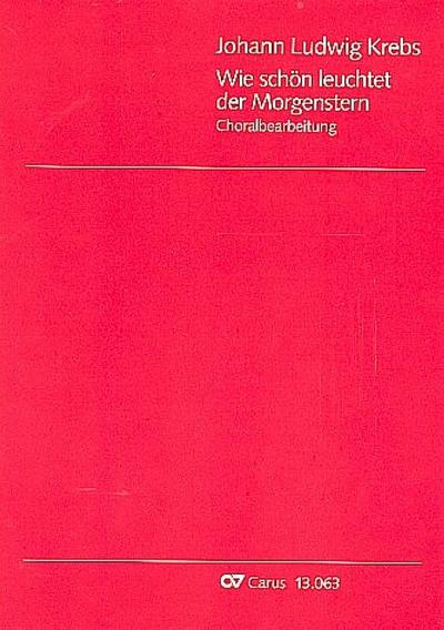Wie schön leuchtet der Morgensternfür Oboe d’amore (Oboe) und Orgel