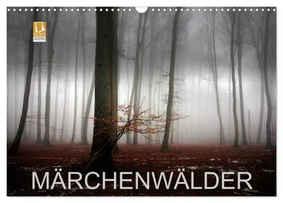 Märchenwälder (Wandkalender 2024 DIN A3 quer), CALVENDO Monatskalender