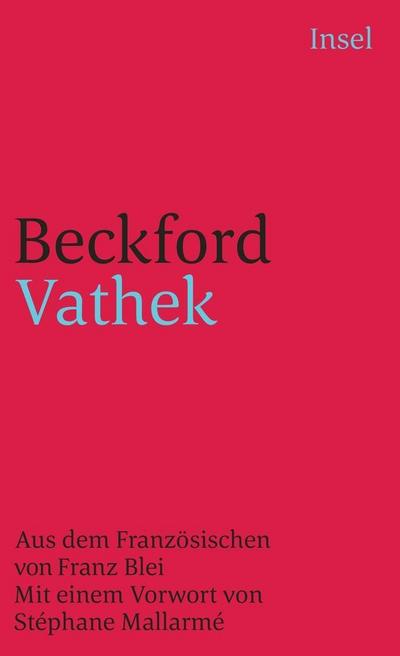 Beckford, W: Vathek