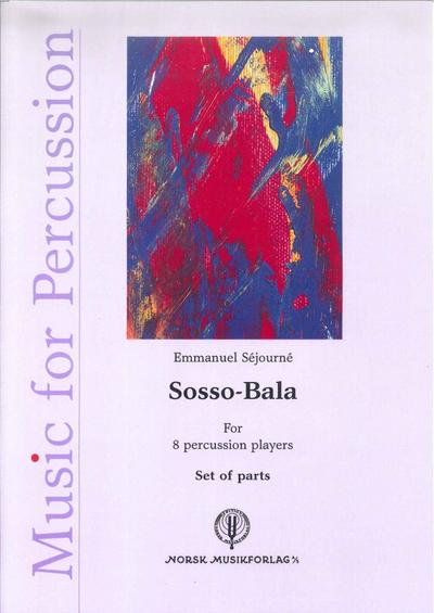 Sosso-Balafor 8 percussion players