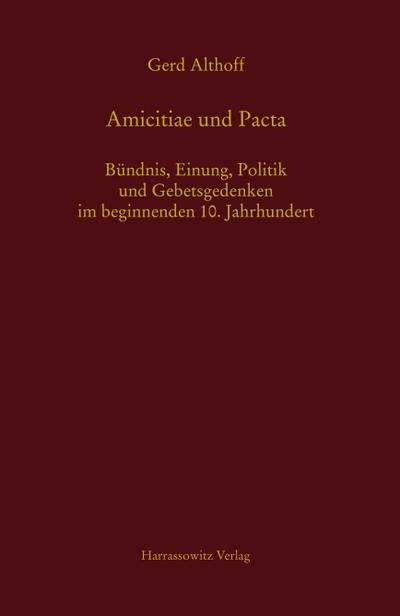 Amicitiae und Pacta