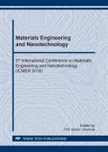 Materials Engineering and Nanotechnology