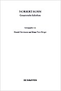 Norbert Horn, Gesammelte Schriften