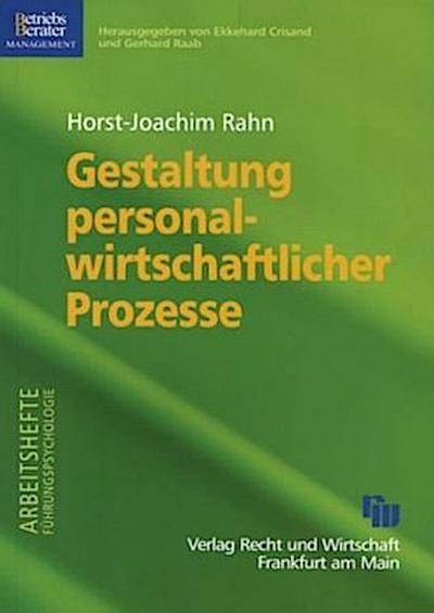 Gestaltung personalwirtschaftlicher Prozesse