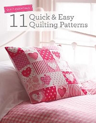 Quilt Essentials - 11 Quick & Easy Quilting Patterns