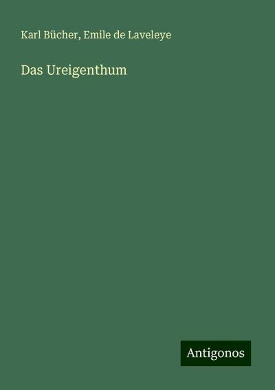 Das Ureigenthum