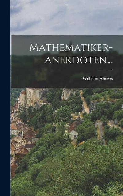 Mathematiker-anekdoten...