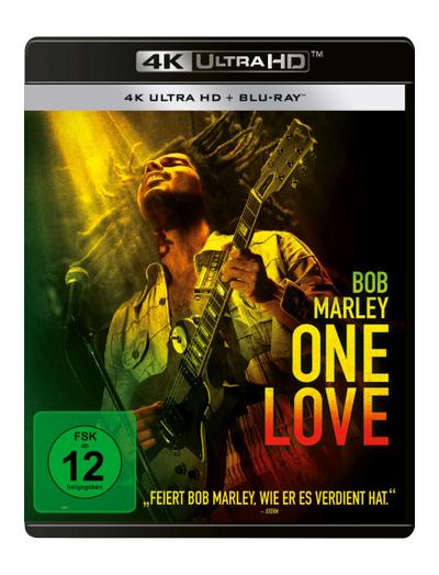 Bob Marley: One Love, 1 4K UHD-Blu-ray + 1 Blu-ray