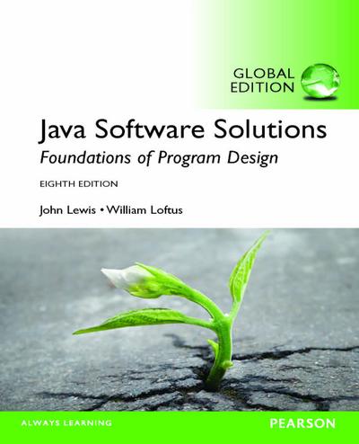 Java Software Solutions PDF eBook, Global Edition