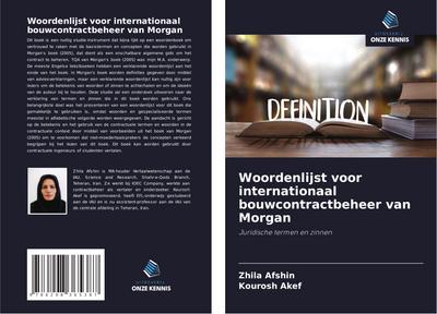 Woordenlijst voor internationaal bouwcontractbeheer van Morgan