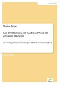 Die Problematik der Aktienauswahl bei privaten Anl