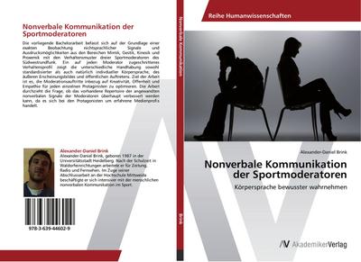 Nonverbale Kommunikation der Sportmoderatoren