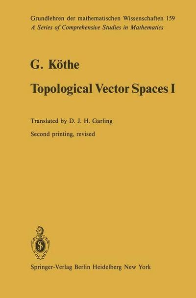 Topological Vector Spaces I