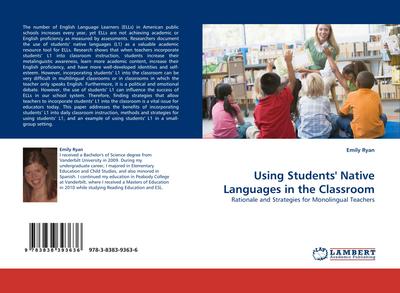 Using Students’’ Native Languages in the Classroom