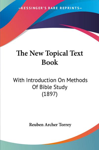 The New Topical Text Book