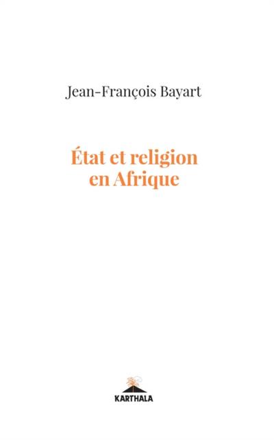 Etat et religion en Afrique