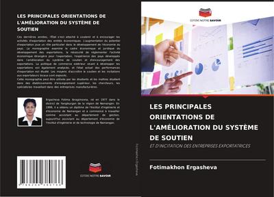 LES PRINCIPALES ORIENTATIONS DE L’AMÉLIORATION DU SYSTÈME DE SOUTIEN