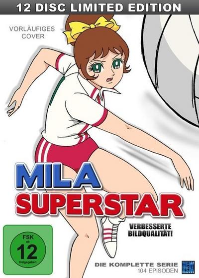 Mila Superstar - Die komplette Serie, 12 DVDs
