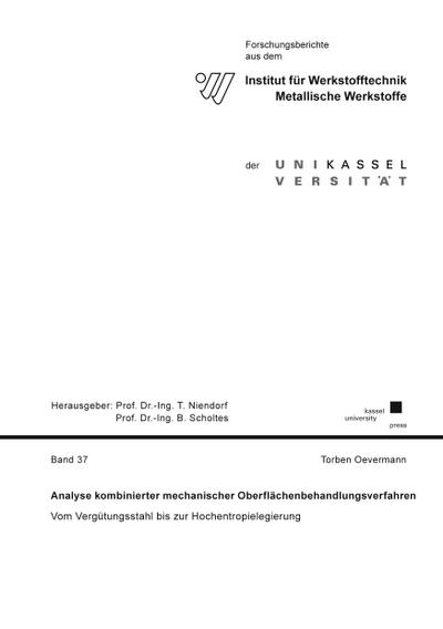 Oevermann, T: Analyse kombinierter mechanischer Oberflächenb