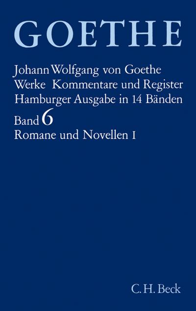 Romane und Novellen I