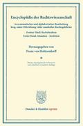 Encyclopädie der Rechtswissenschaft